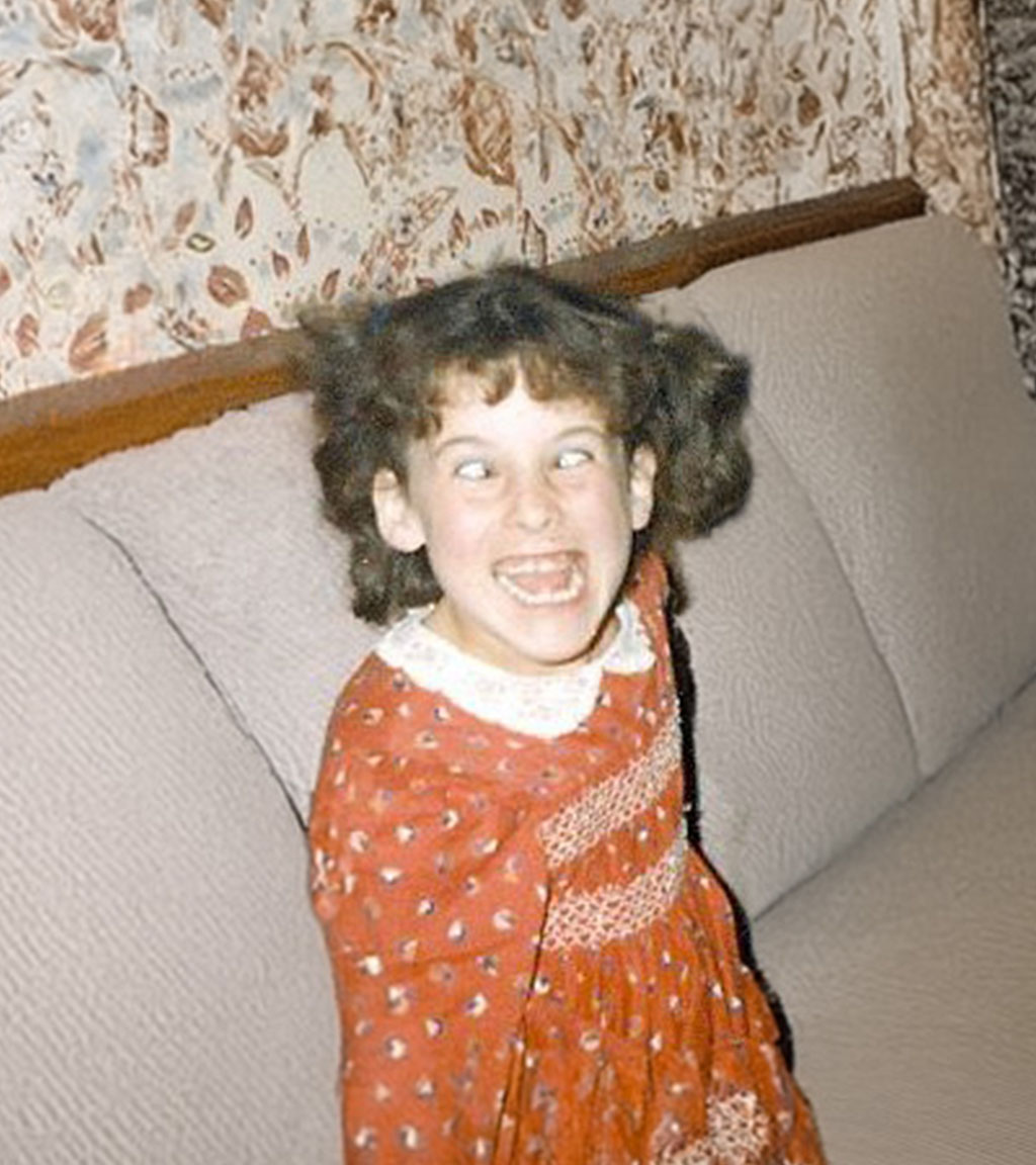 Alex Hind Woodward as a youngster