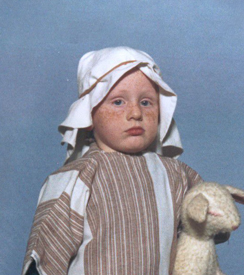Steven Brownlee as a youngster